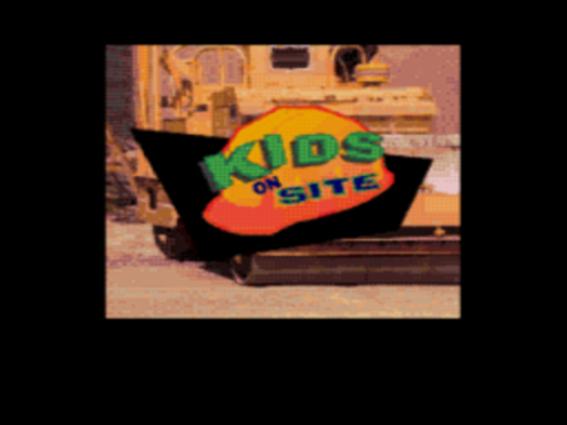 Kids On Site title screen for Sega Mega CD
